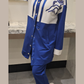 Floral Design Jacket  with pearls - Elegant Tracksuit